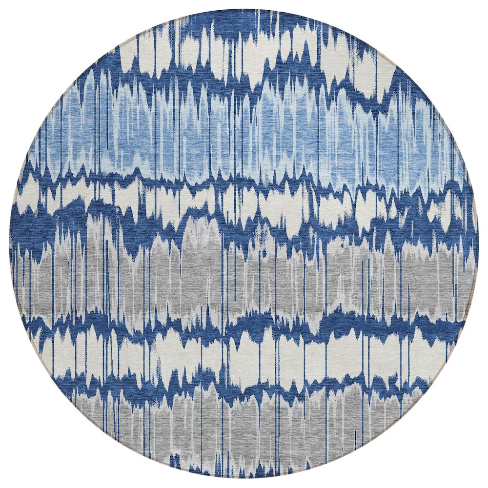 Chantille ACN755 Blue 8' x 8' Rug. Picture 1