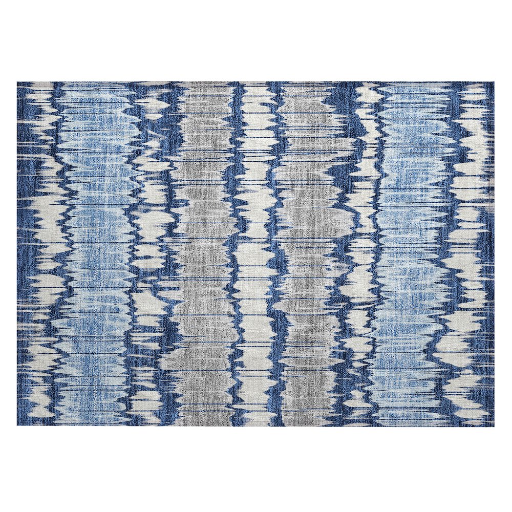 Chantille ACN755 Blue 1'8" x 2'6" Rug. Picture 1