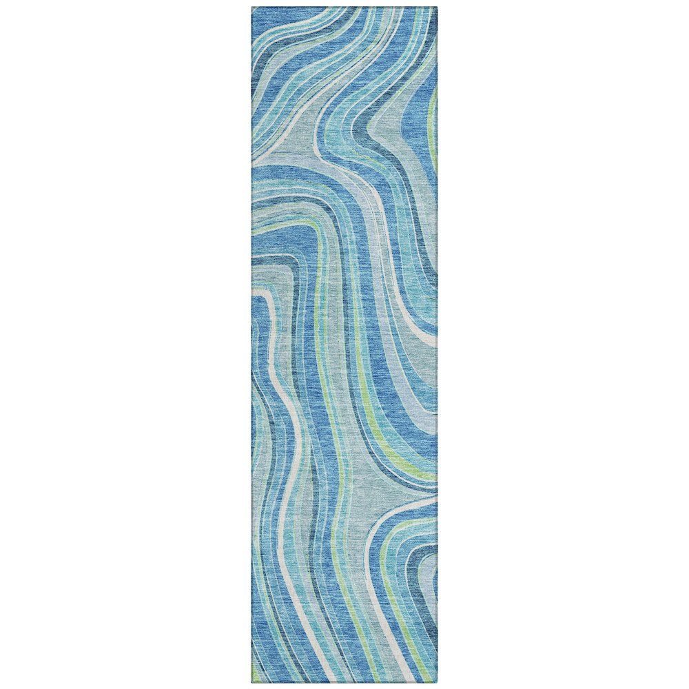 Chantille ACN756 Blue 2'3" x 7'6" Rug. Picture 1