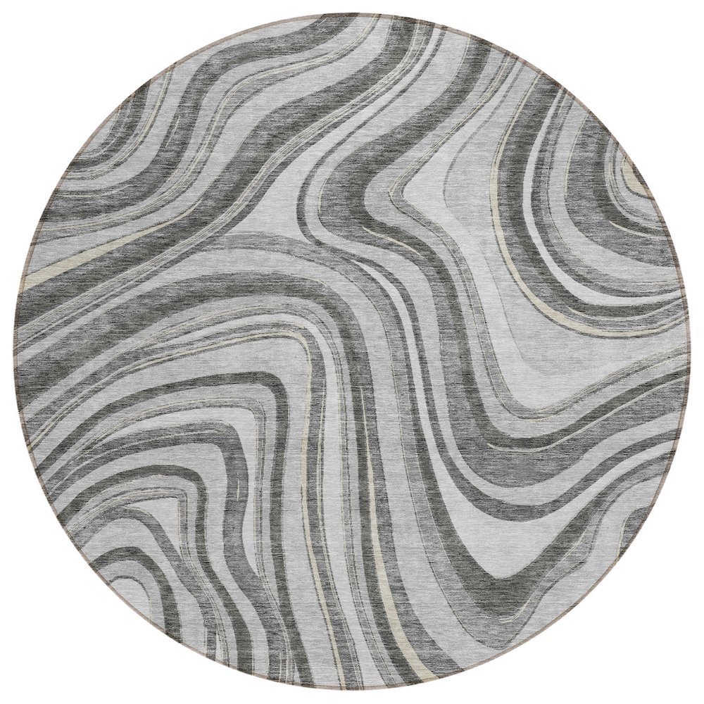 Chantille ACN756 Gray 8' x 8' Rug. Picture 1