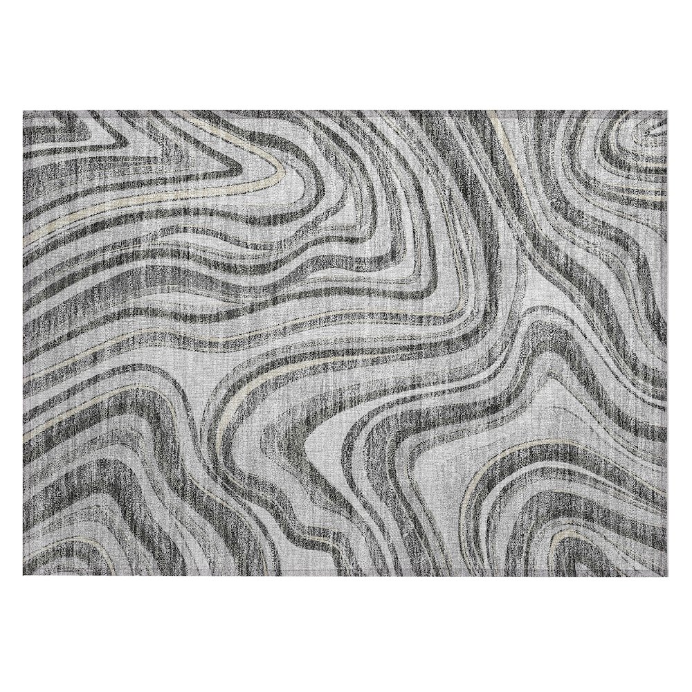 Chantille ACN756 Gray 1'8" x 2'6" Rug. Picture 1
