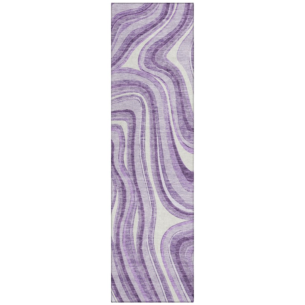 Chantille ACN756 Purple 2'3" x 7'6" Rug. Picture 1