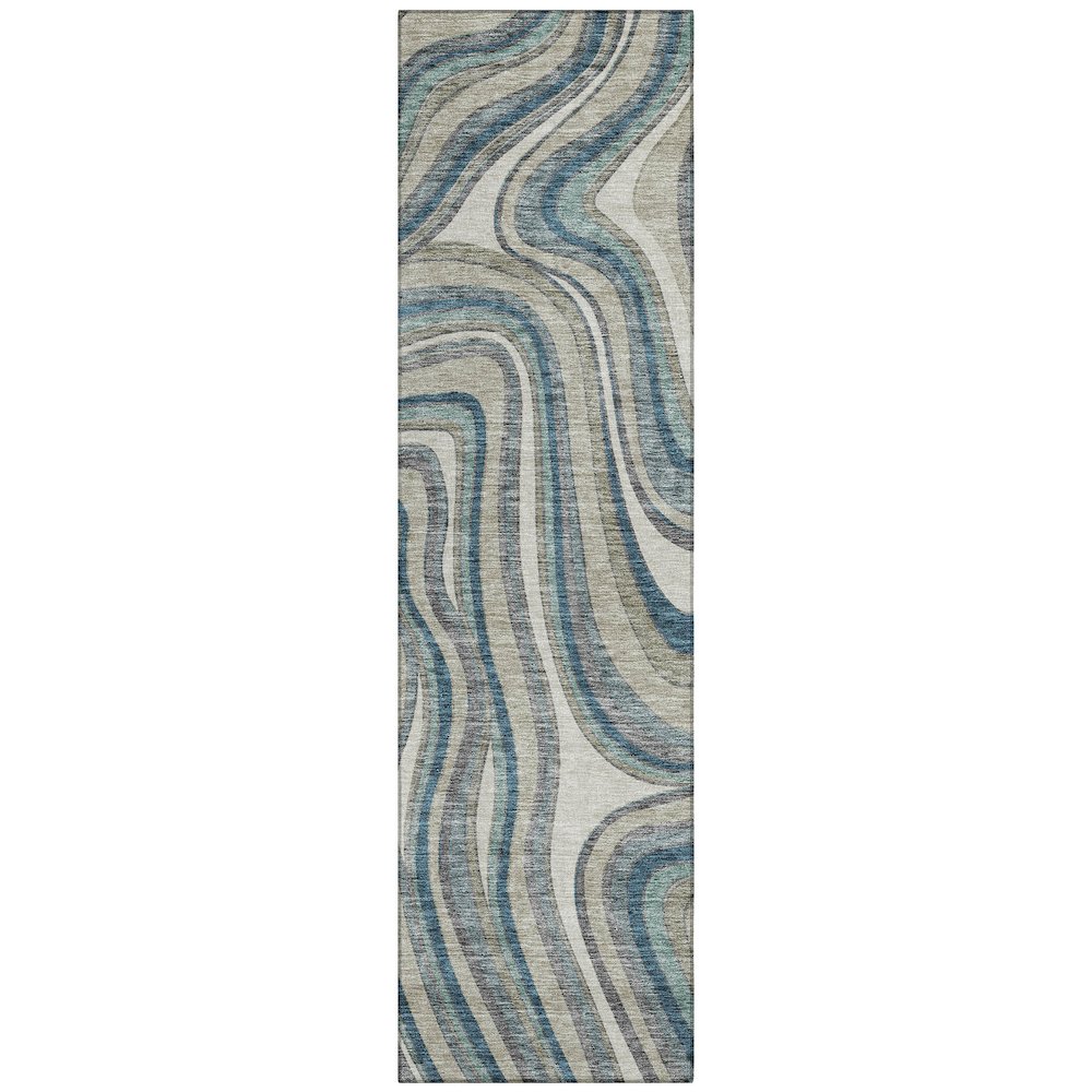 Chantille ACN756 Teal 2'3" x 7'6" Rug. Picture 1