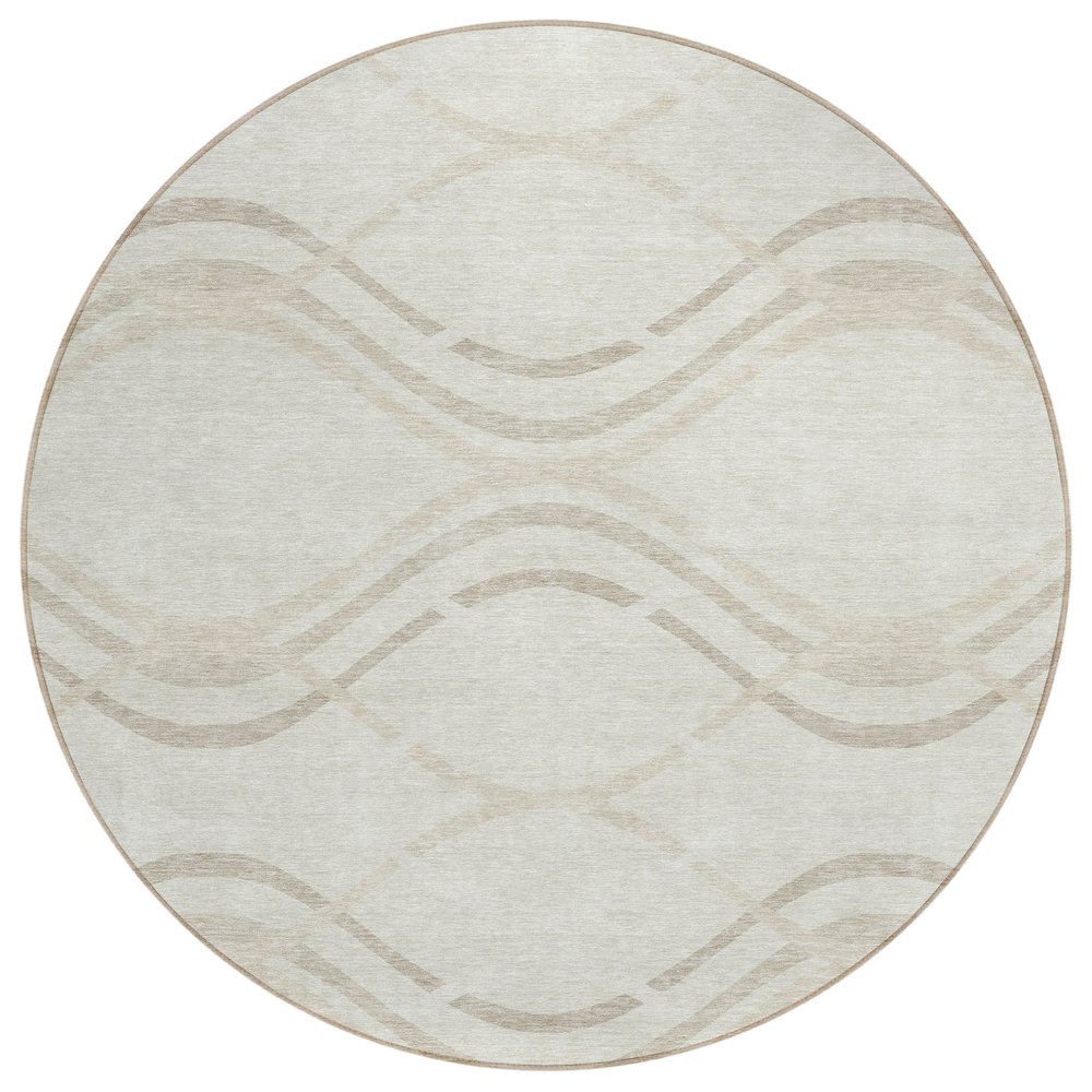 Chantille ACN757 Ivory 8' x 8' Rug. Picture 1
