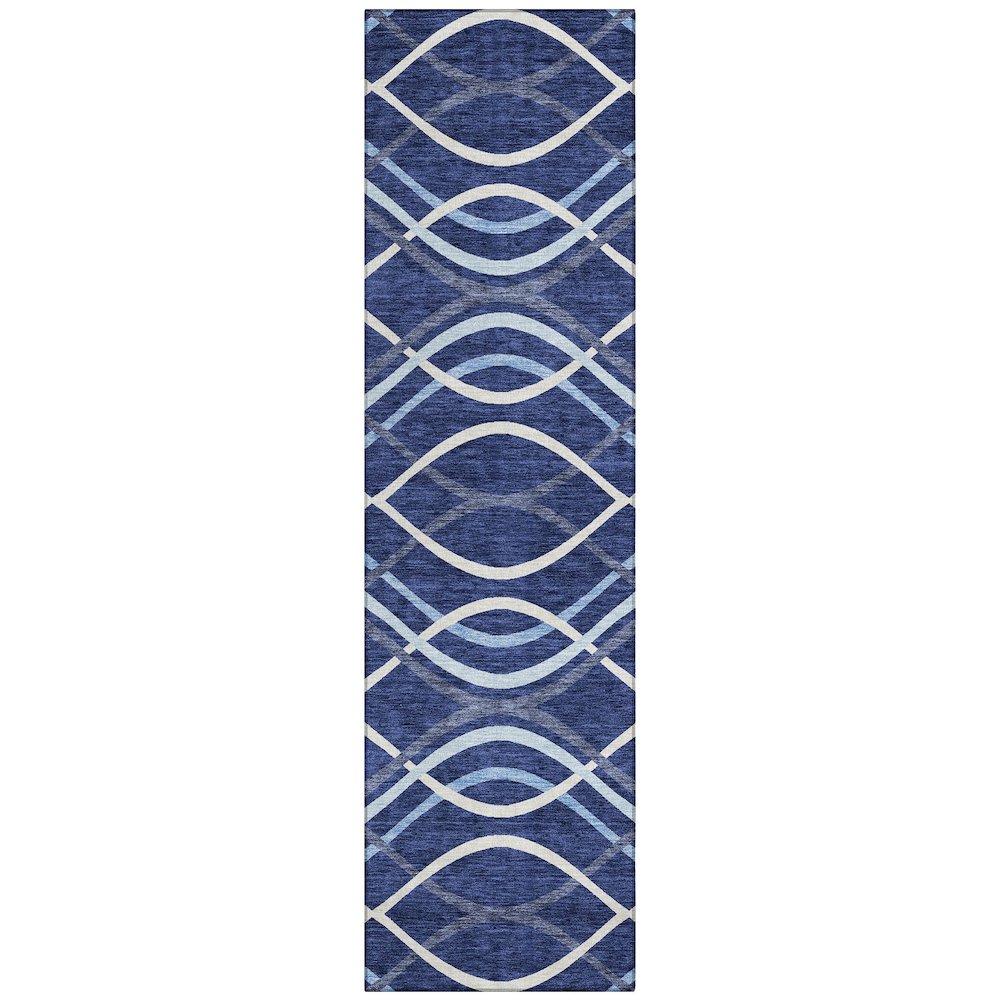 Chantille ACN757 Blue 2'3" x 7'6" Rug. Picture 1