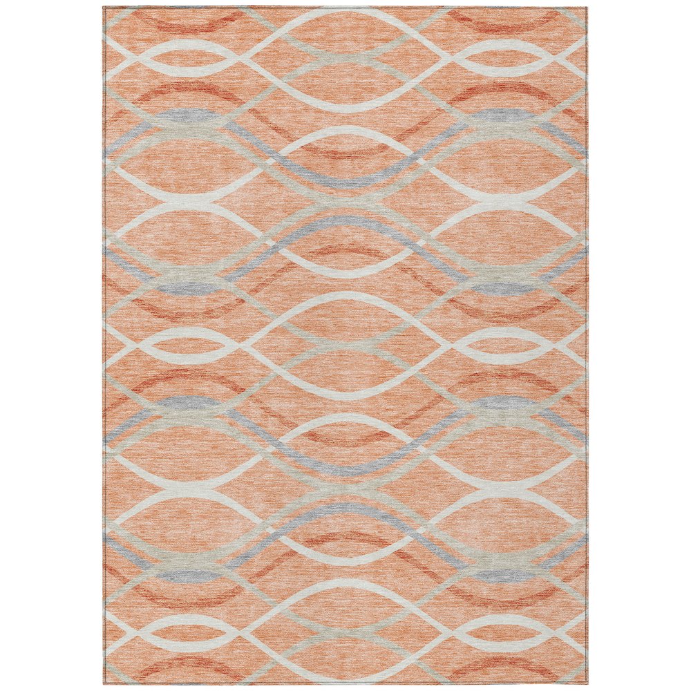 Chantille ACN757 Orange 2'6" x 3'10" Rug. Picture 1