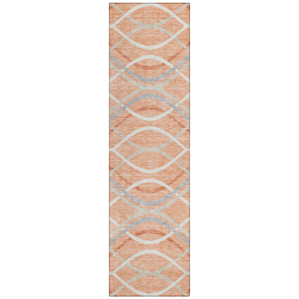 Chantille ACN757 Orange 2'3" x 7'6" Rug. Picture 1