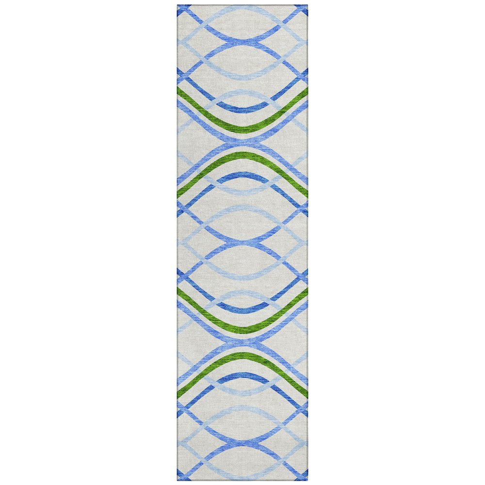 Chantille ACN757 Blue 2'3" x 7'6" Rug. Picture 1