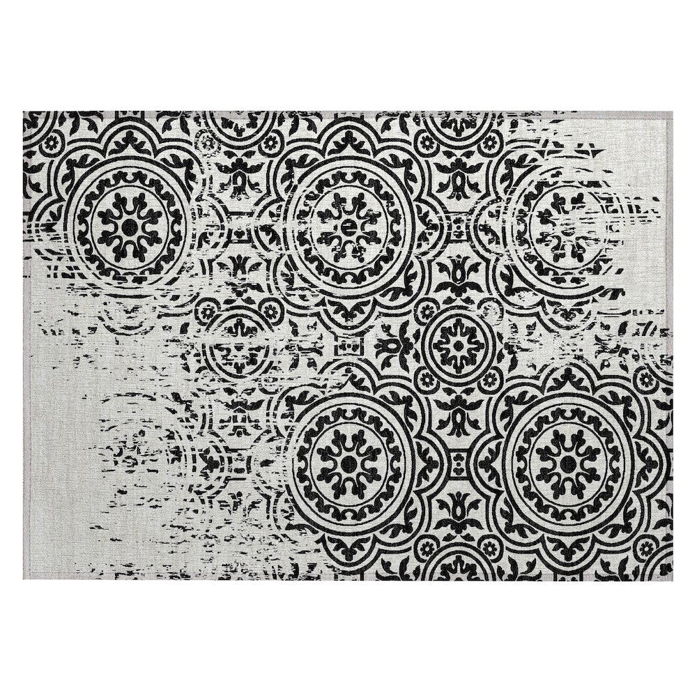 Chantille ACN758 Black 1'8" x 2'6" Rug. Picture 1