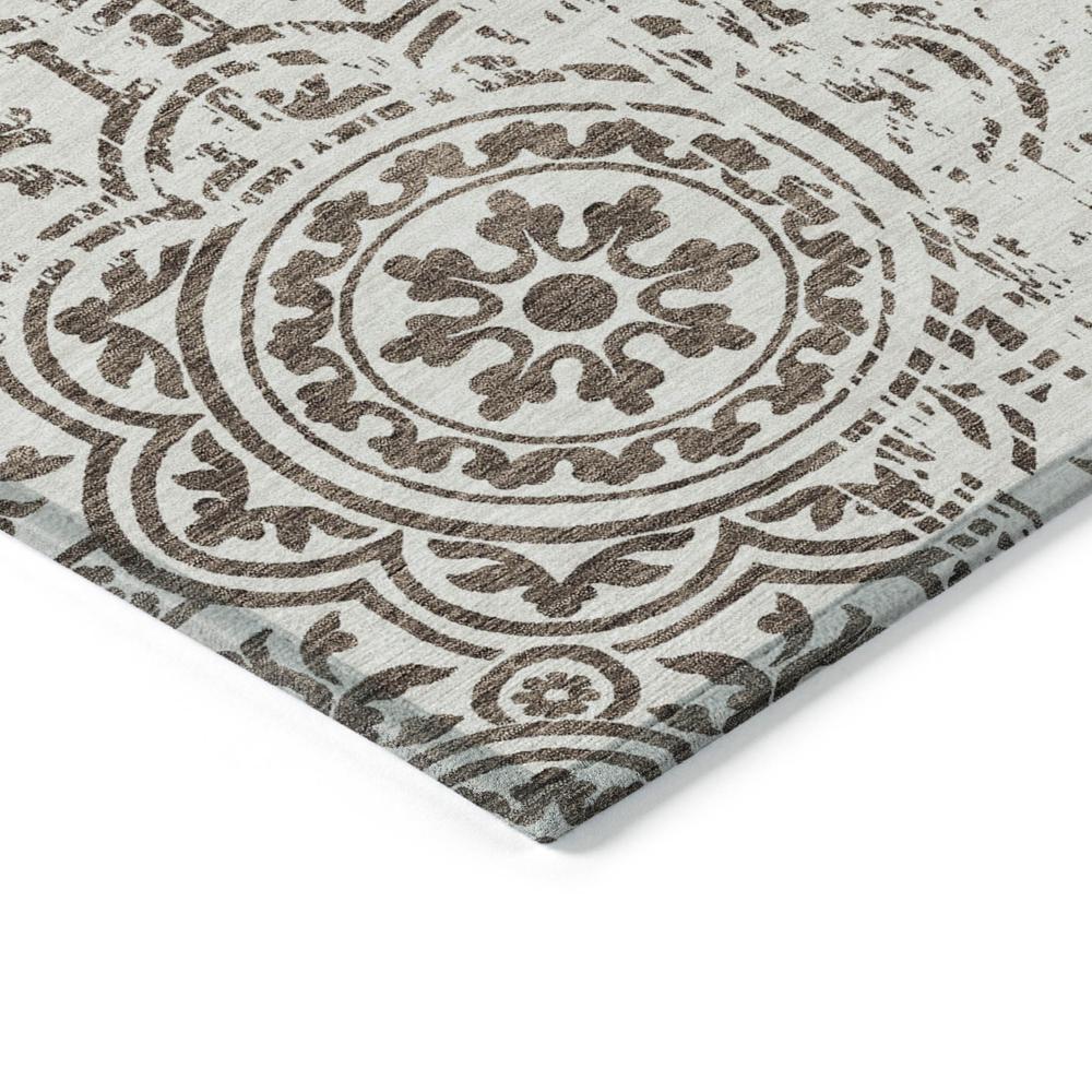 Chantille ACN758 Brown 1'8" x 2'6" Rug. Picture 3