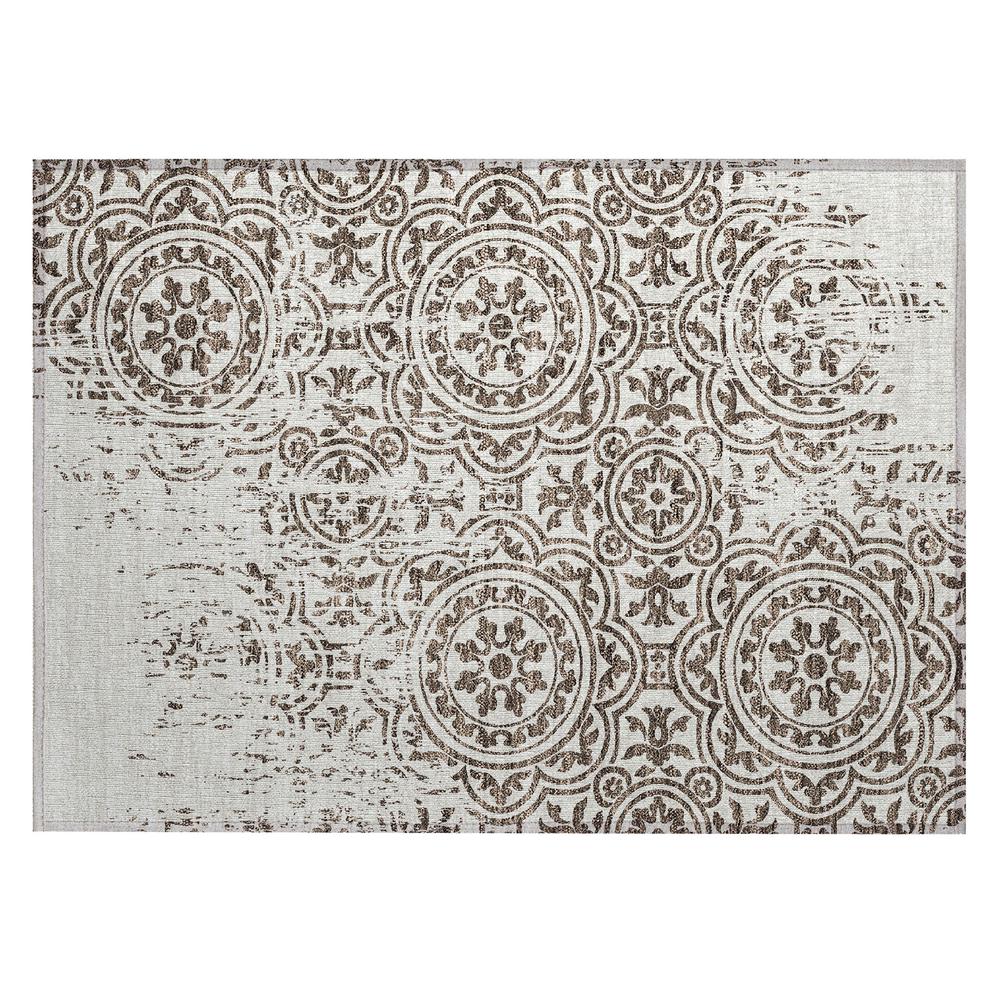 Chantille ACN758 Brown 1'8" x 2'6" Rug. Picture 1