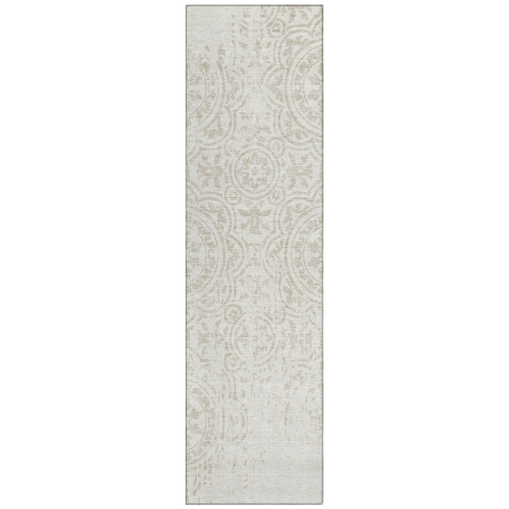 Chantille ACN758 Ivory 2'3" x 7'6" Rug. Picture 1