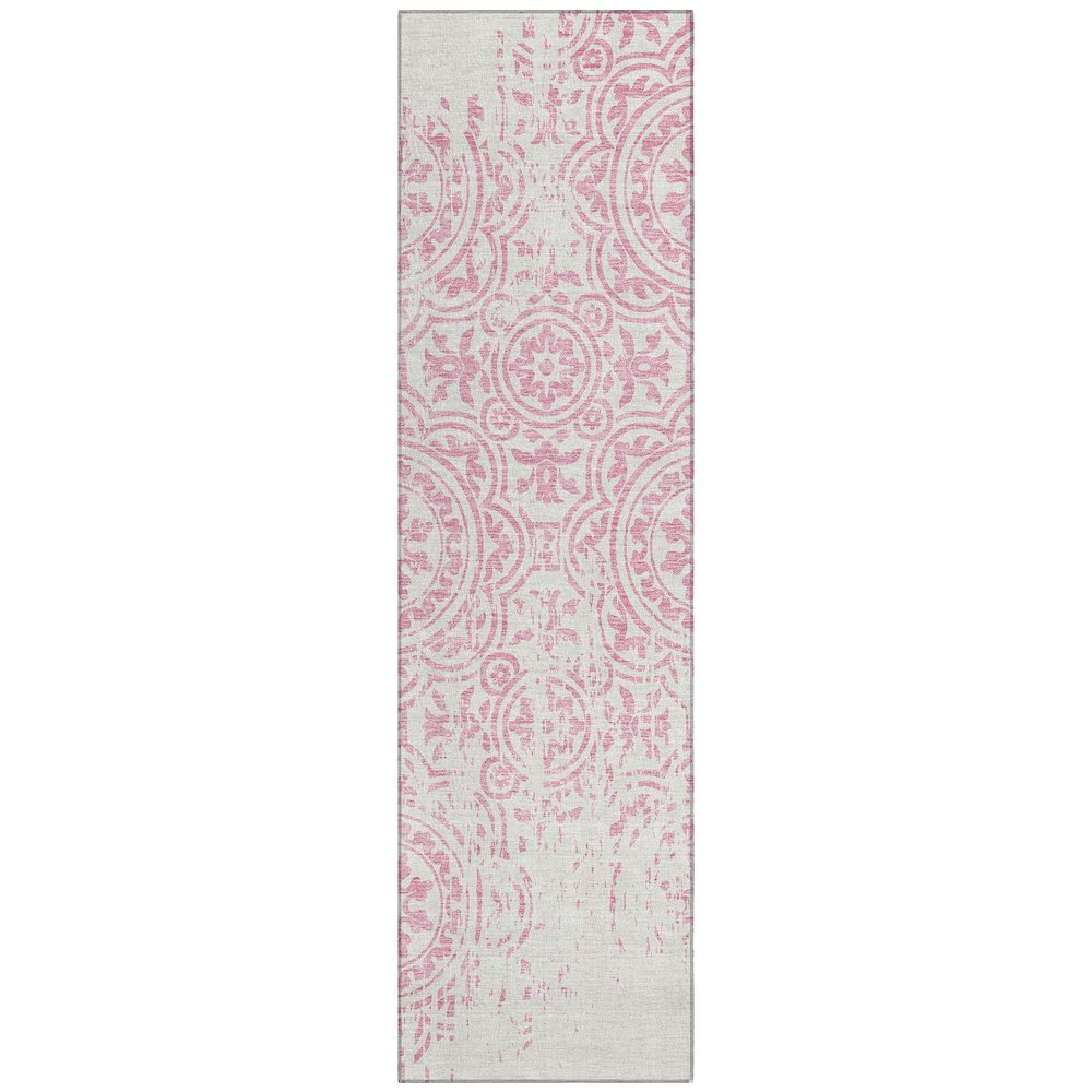 Chantille ACN758 Pink 2'3" x 7'6" Rug. Picture 1