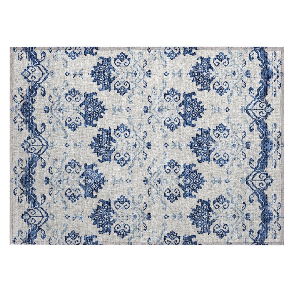 Chantille ACN759 Blue 1'8" x 2'6" Rug. Picture 1