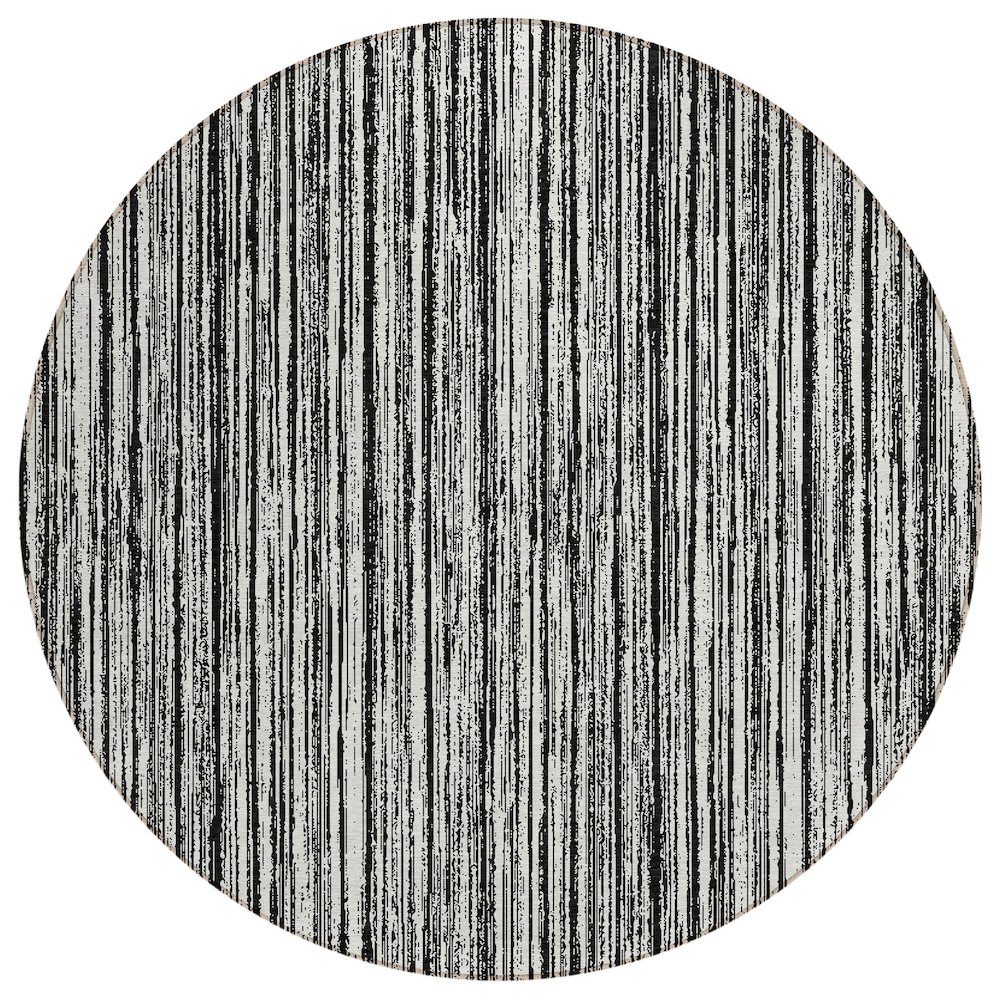 Chantille ACN760 Black 8' x 8' Rug. Picture 1