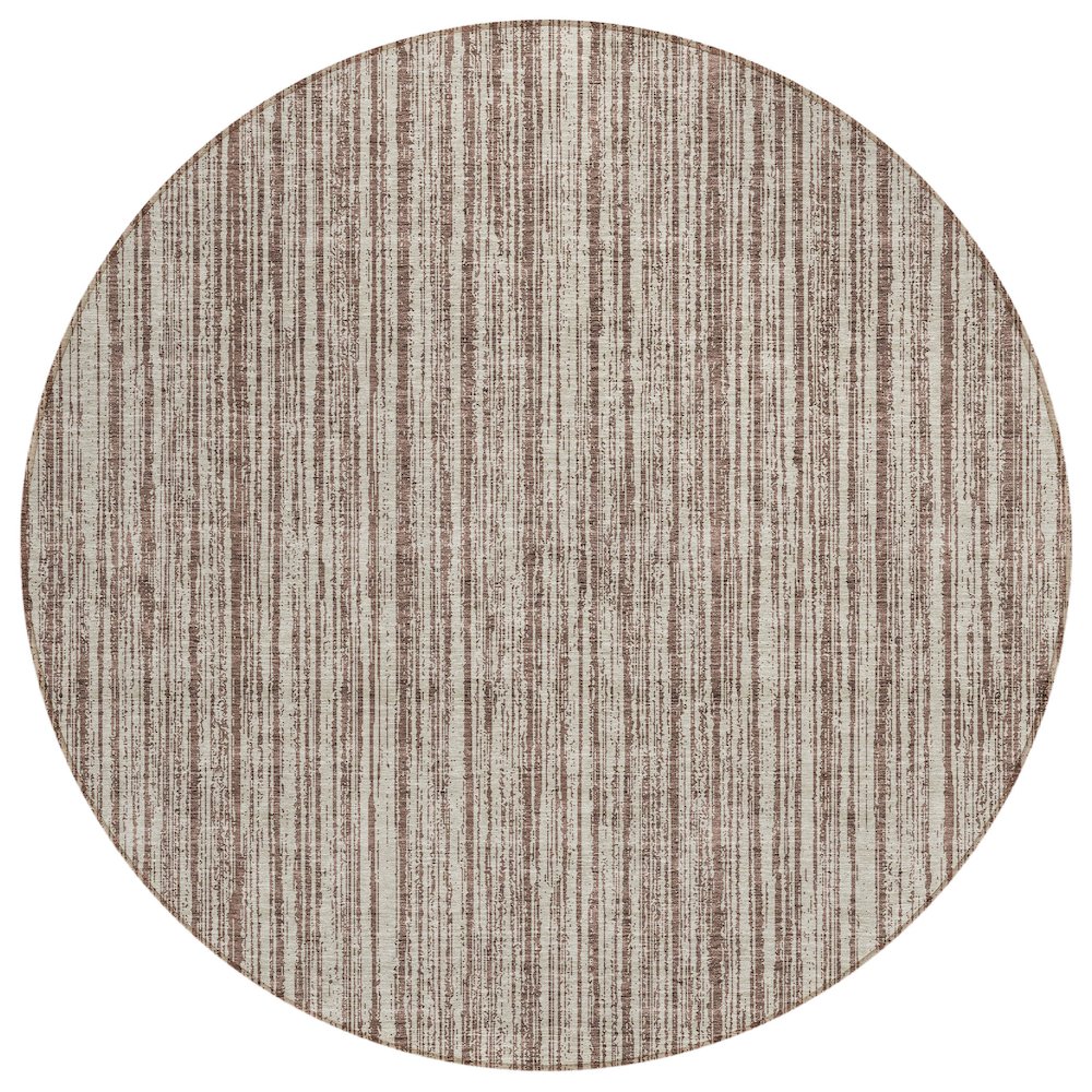 Chantille ACN760 Brown 8' x 8' Rug. Picture 1