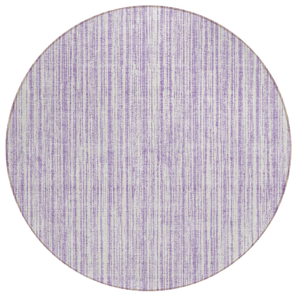 Chantille ACN760 Purple 8' x 8' Rug. Picture 1