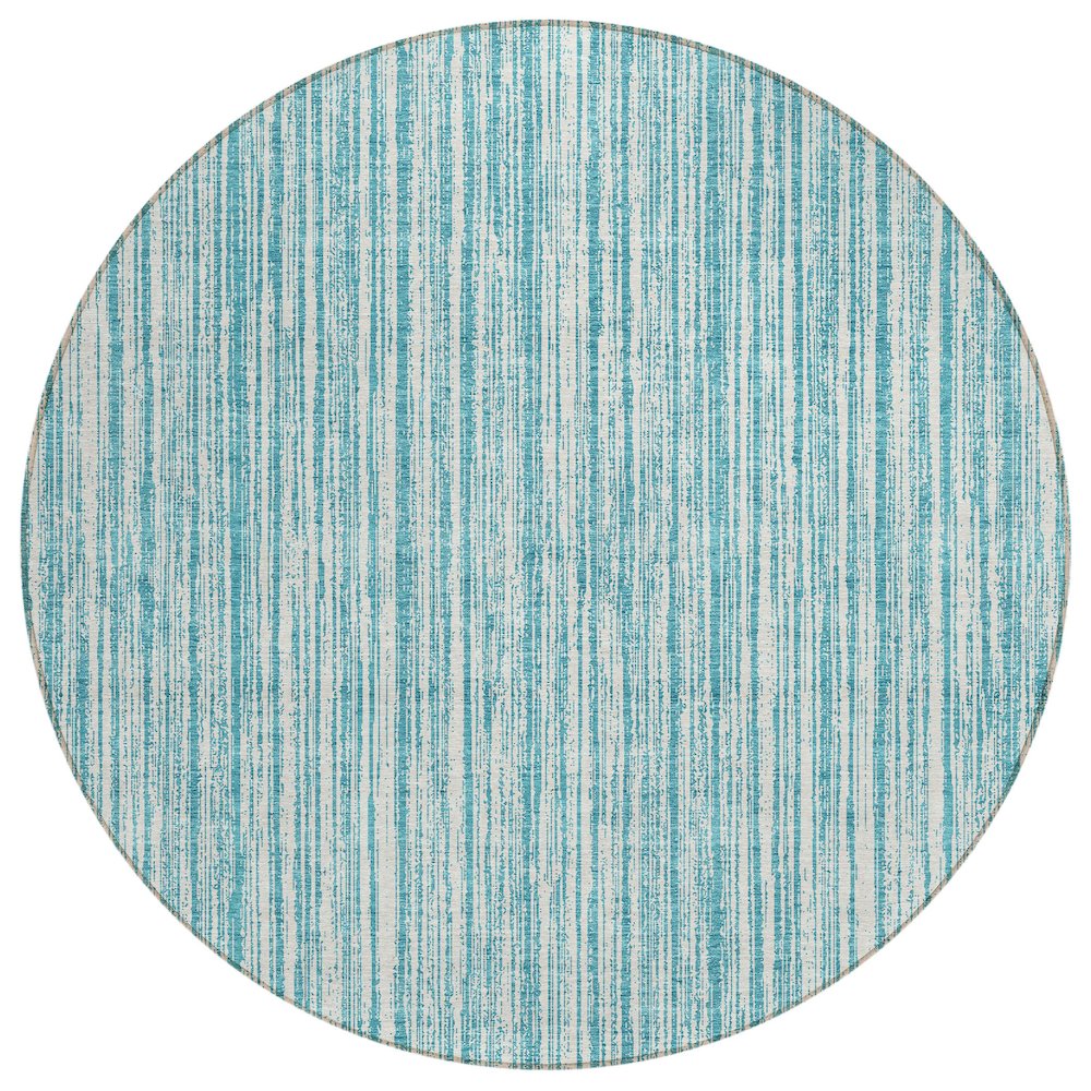 Chantille ACN760 Teal 8' x 8' Rug. Picture 1