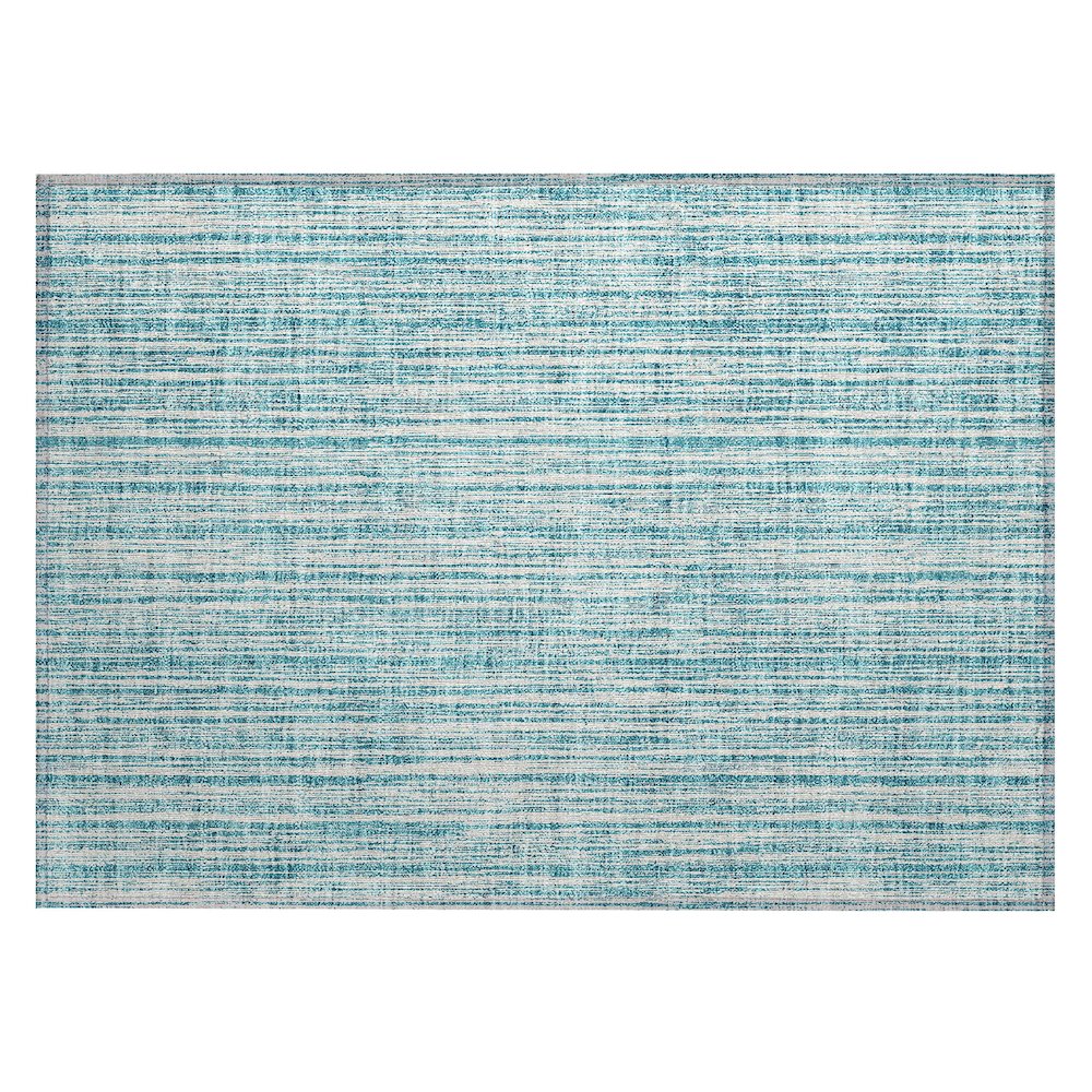 Chantille ACN760 Teal 1'8" x 2'6" Rug. Picture 1