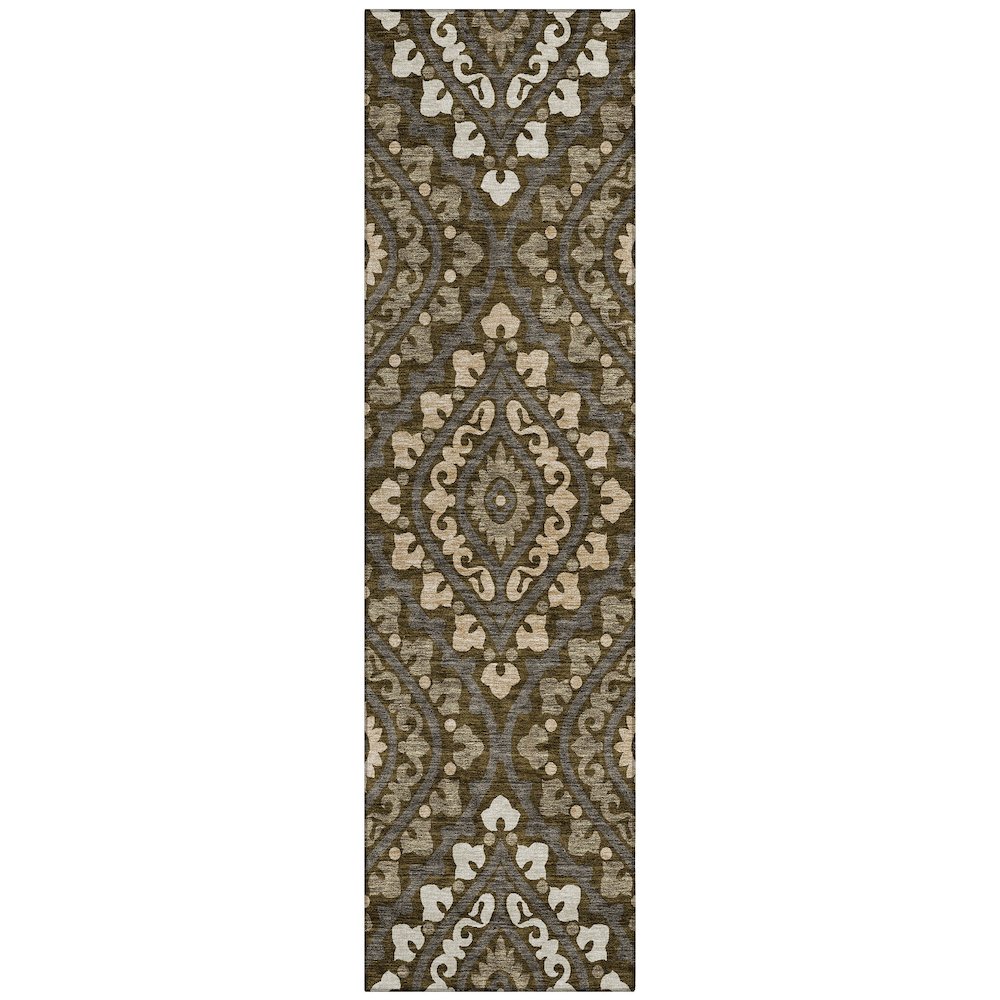 Chantille ACN761 Brown 2'3" x 7'6" Rug. Picture 1