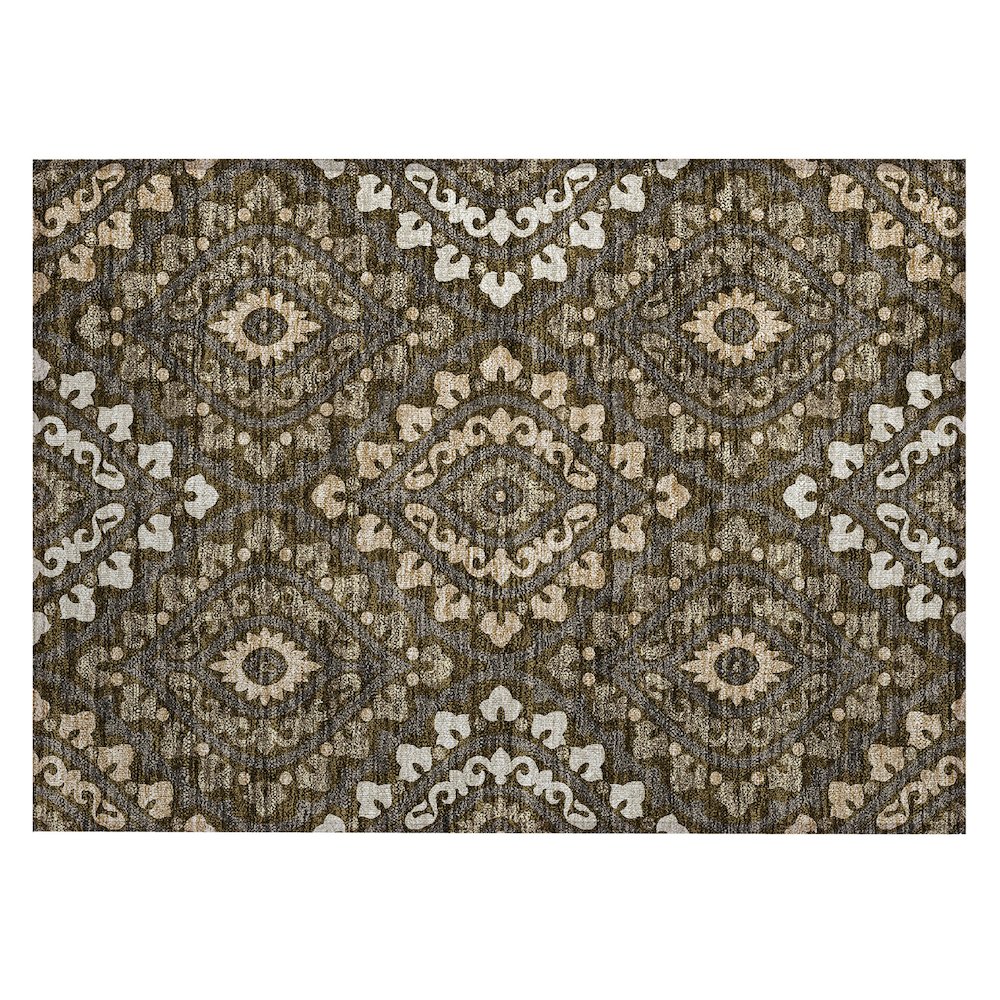 Chantille ACN761 Brown 1'8" x 2'6" Rug. Picture 1