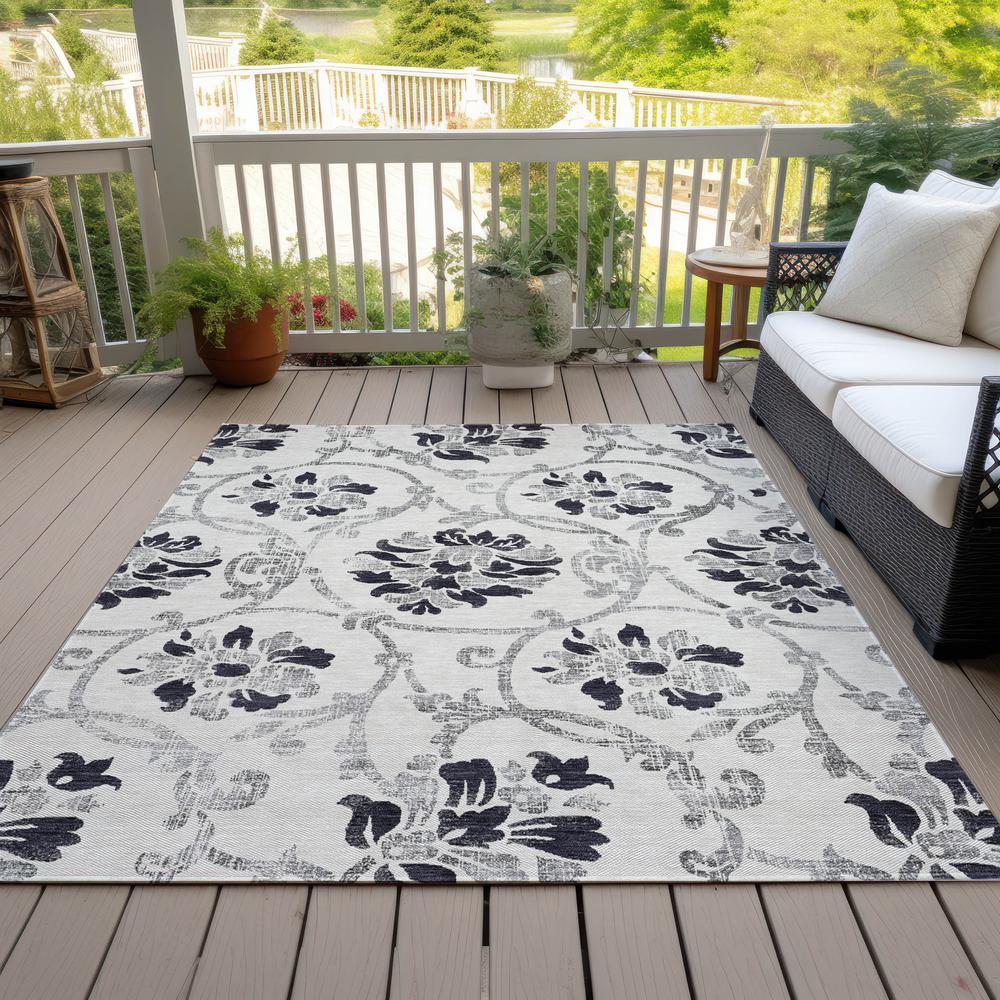 Chantille ACN762 Black 2'6" x 3'10" Rug. Picture 7