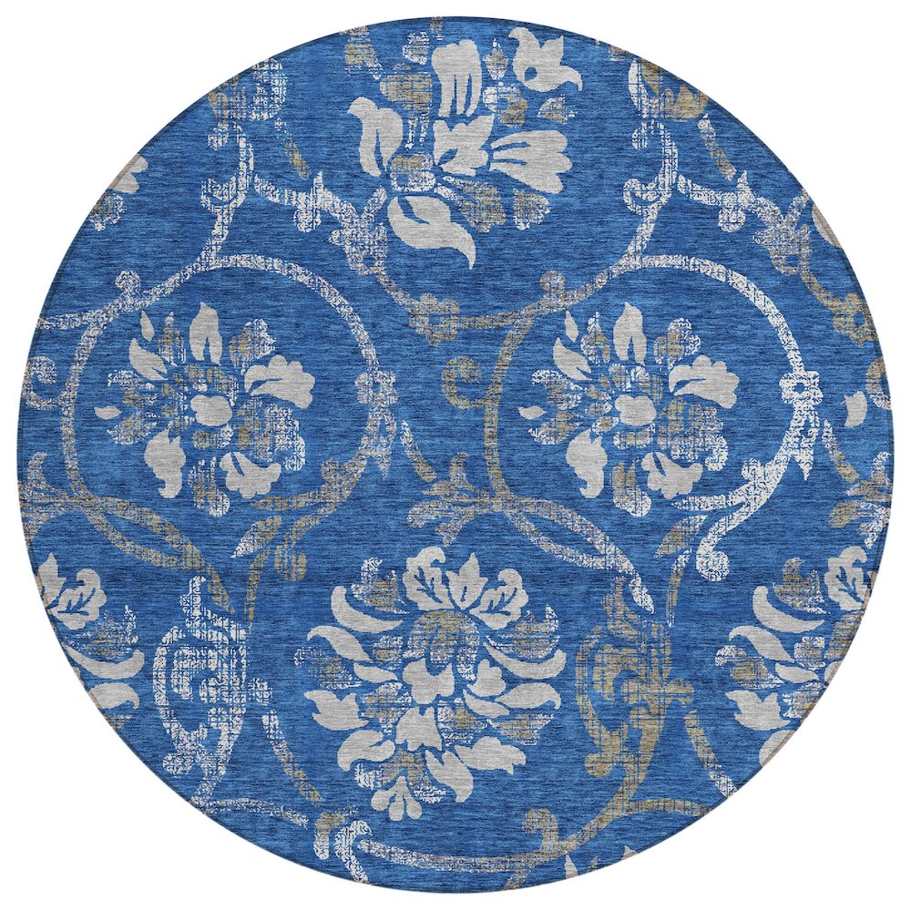 Chantille ACN762 Blue 8' x 8' Rug. Picture 1