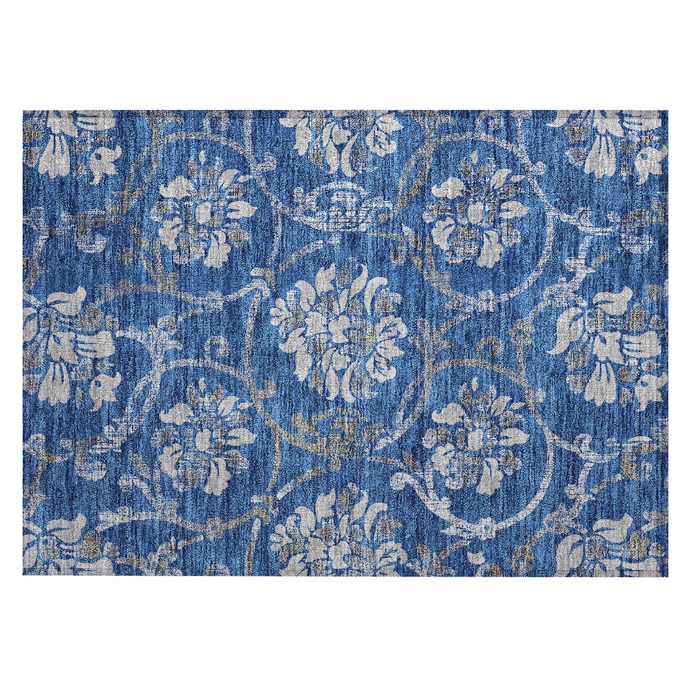 Chantille ACN762 Blue 1'8" x 2'6" Rug. Picture 1