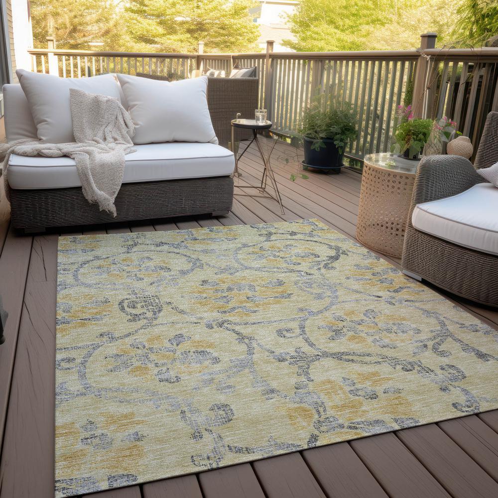 Chantille ACN762 Gold 2'6" x 3'10" Rug. Picture 8