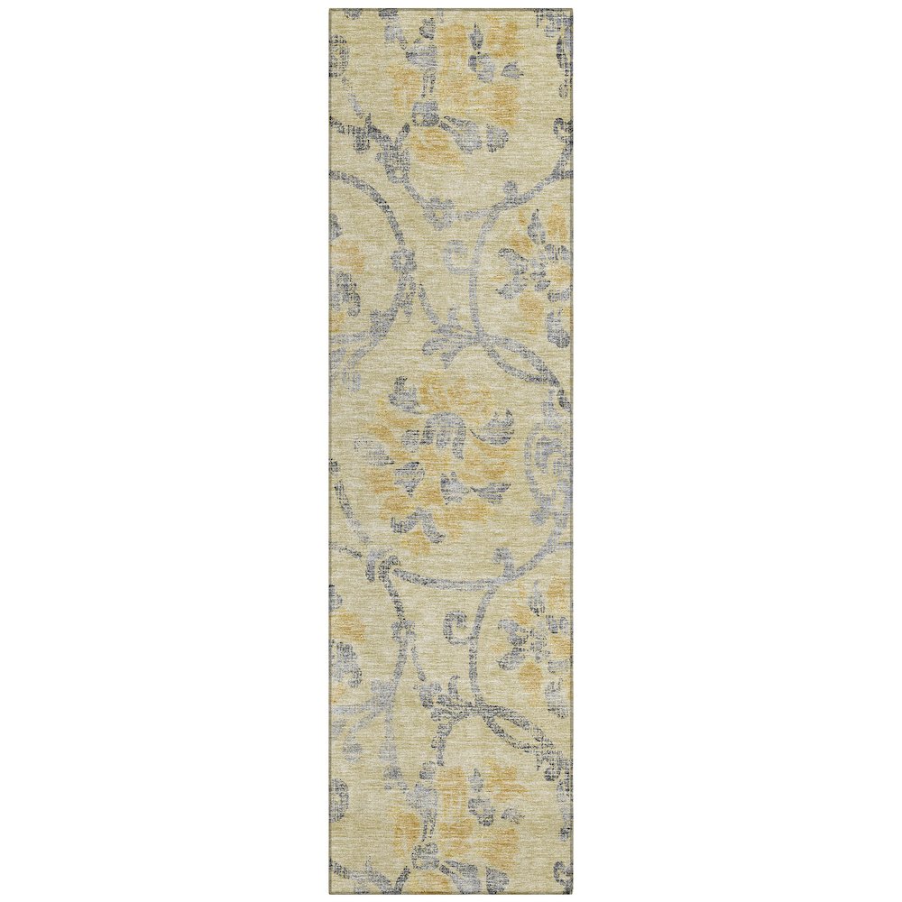 Chantille ACN762 Gold 2'3" x 7'6" Rug. Picture 1
