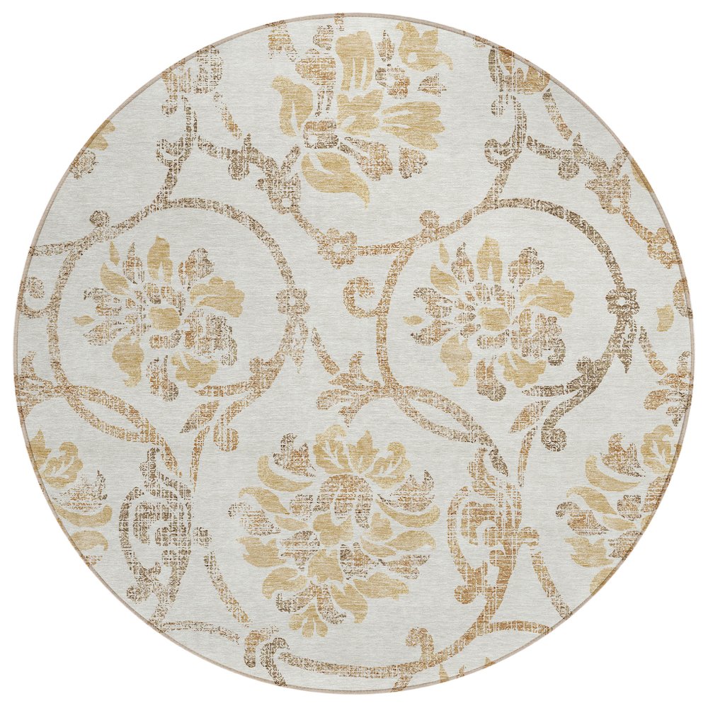 Chantille ACN762 Ivory 8' x 8' Rug. Picture 1
