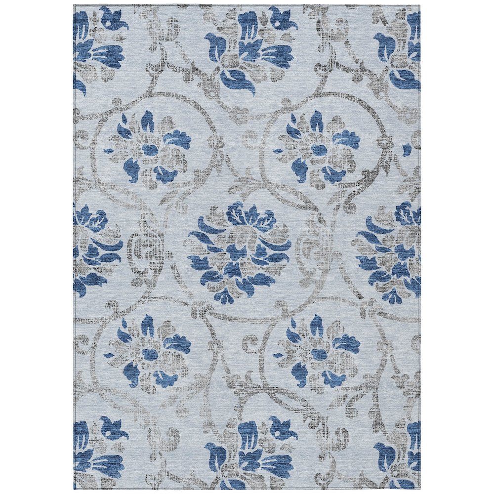 Chantille ACN762 Blue 2'6" x 3'10" Rug. Picture 1