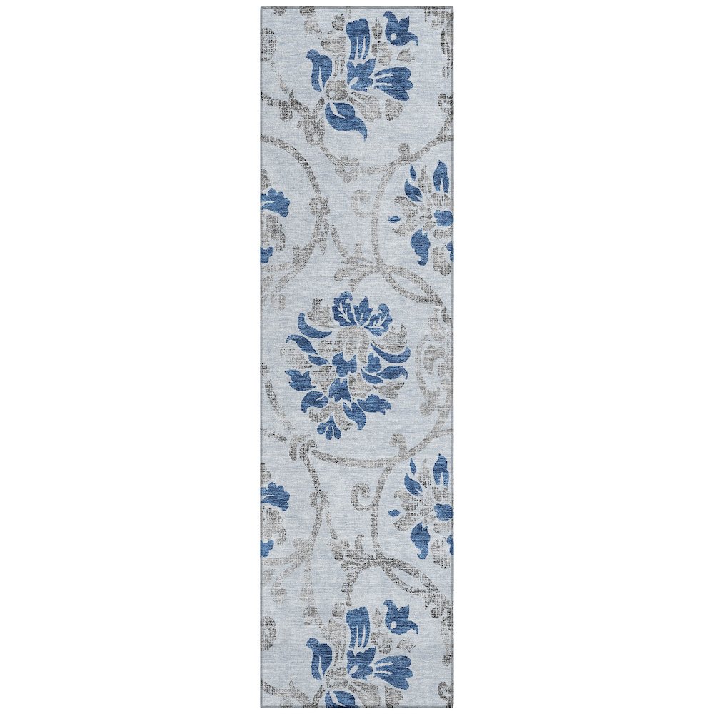 Chantille ACN762 Blue 2'3" x 7'6" Rug. Picture 1