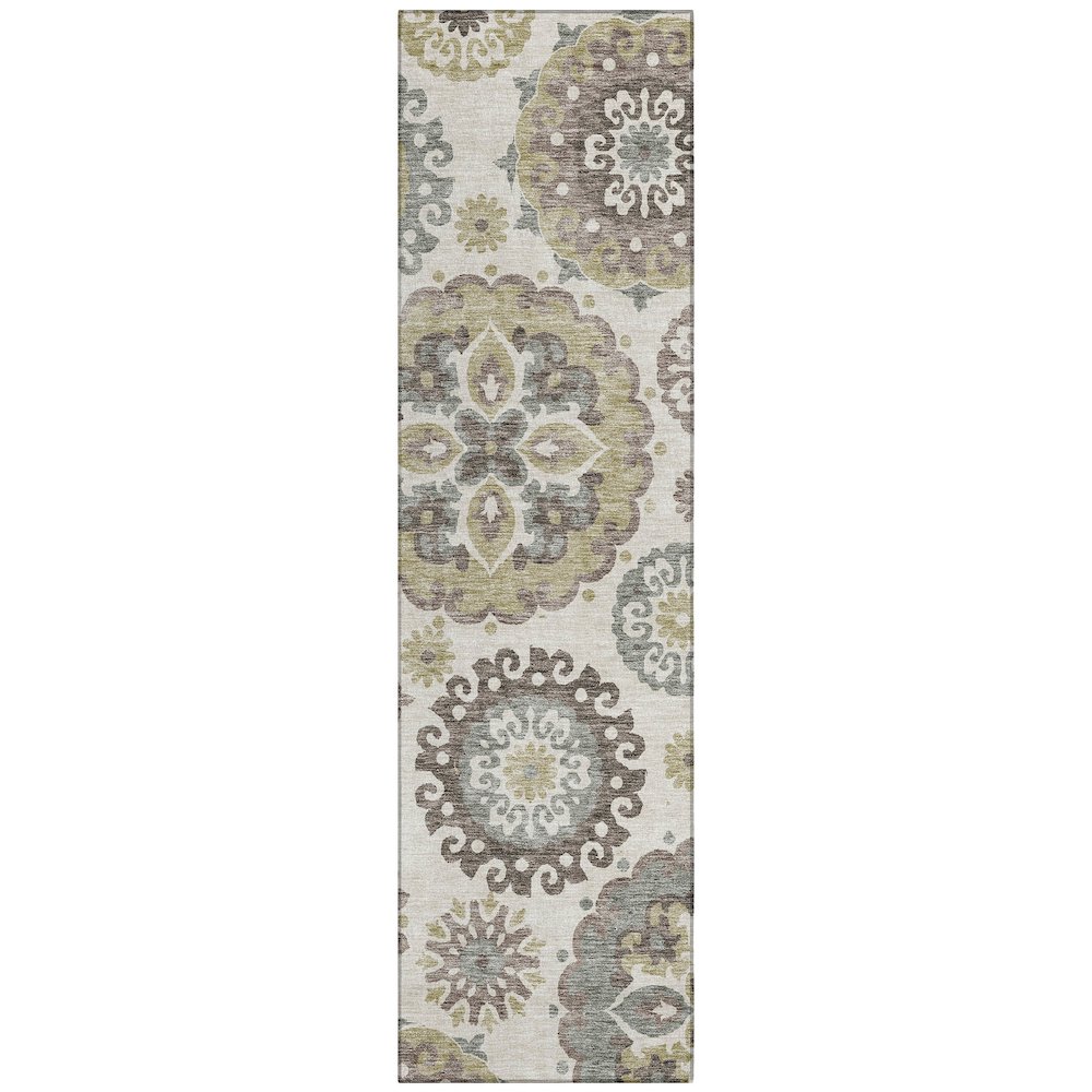 Chantille ACN763 Brown 2'3" x 7'6" Rug. Picture 1