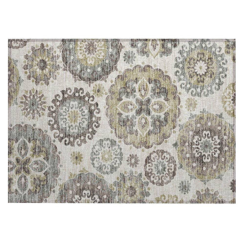Chantille ACN763 Brown 1'8" x 2'6" Rug. Picture 1