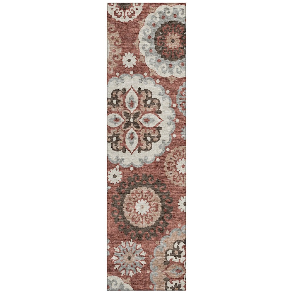 Chantille ACN763 Orange 2'3" x 7'6" Rug. Picture 1
