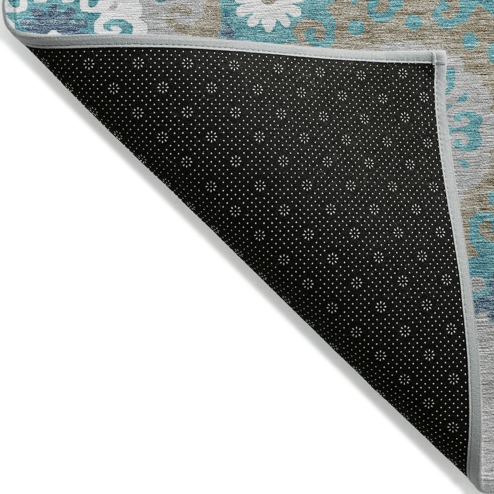 Chantille ACN763 Teal 1'8" x 2'6" Rug. Picture 2