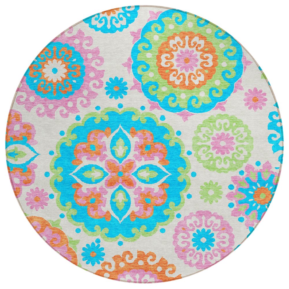 Chantille ACN763 Ivory 8' x 8' Rug. Picture 1