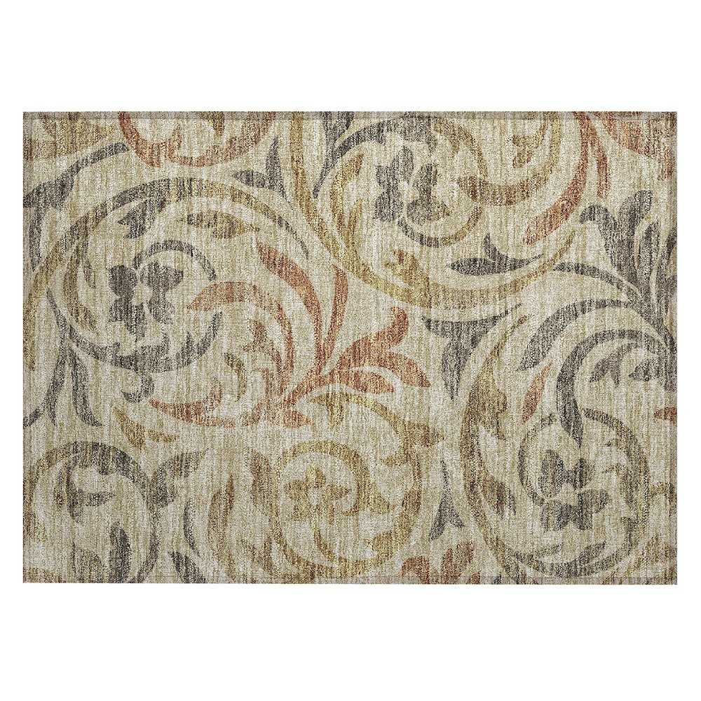 Chantille ACN764 Brown 1'8" x 2'6" Rug. Picture 1
