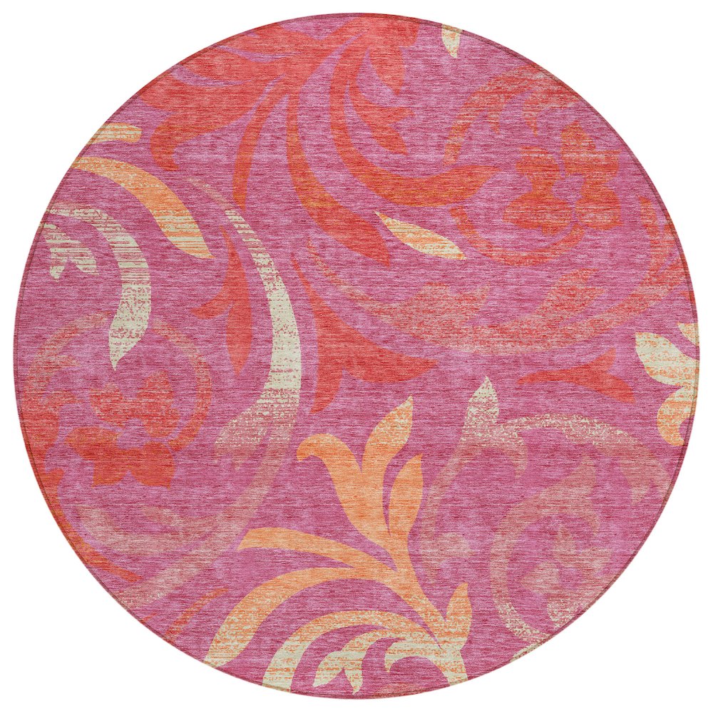 Chantille ACN764 Pink 8' x 8' Rug. Picture 1