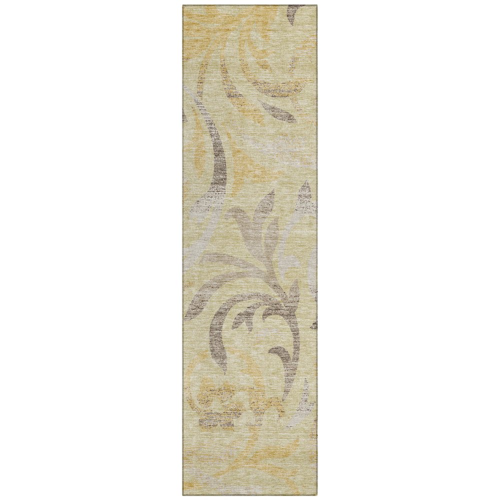 Chantille ACN764 Gold 2'3" x 7'6" Rug. Picture 1