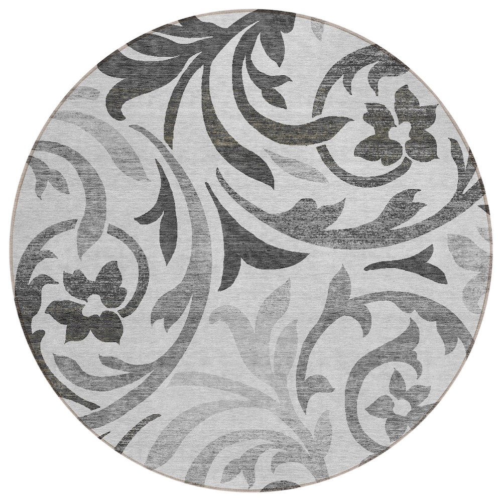 Chantille ACN764 Gray 8' x 8' Rug. Picture 1