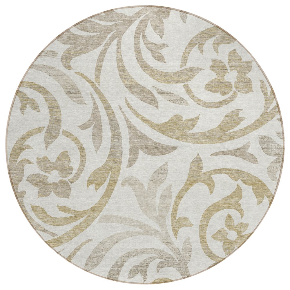 Chantille ACN764 Ivory 8' x 8' Rug. Picture 1