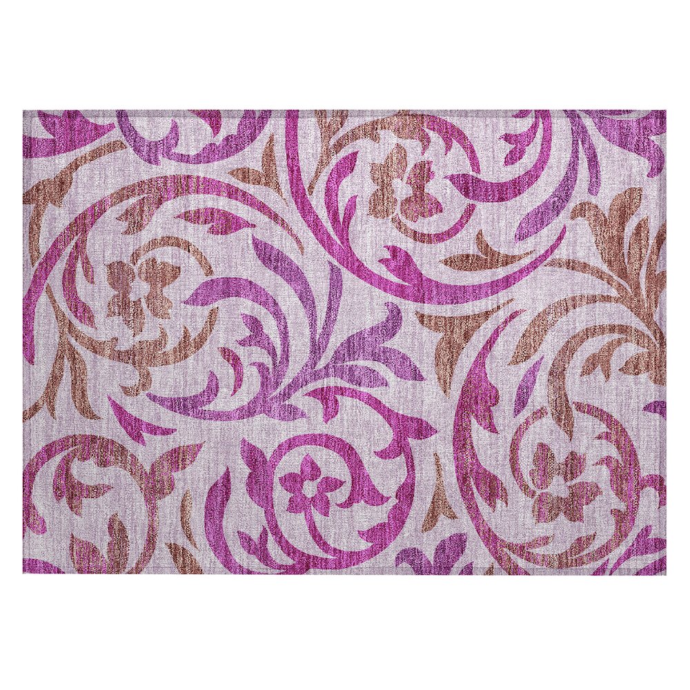 Chantille ACN764 Purple 1'8" x 2'6" Rug. Picture 1