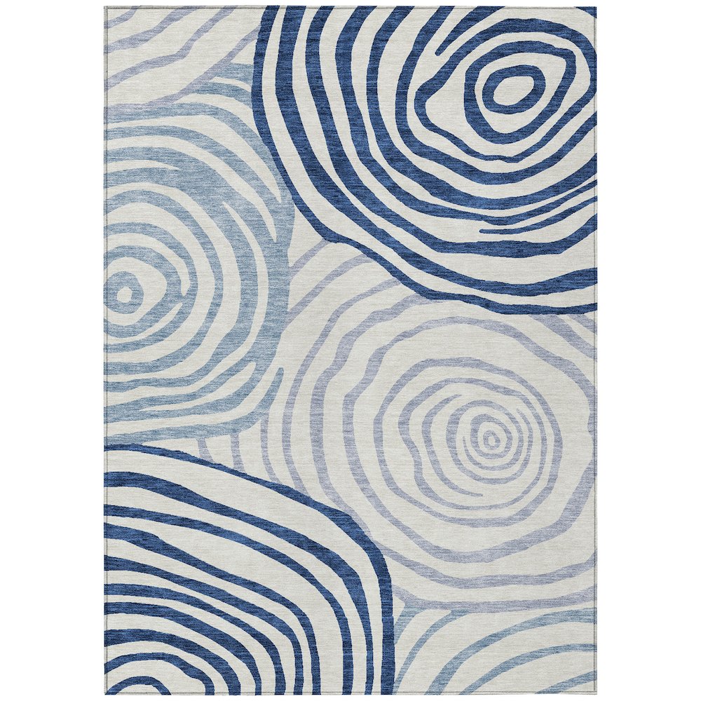 Chantille ACN765 Blue 2'6" x 3'10" Rug. Picture 1