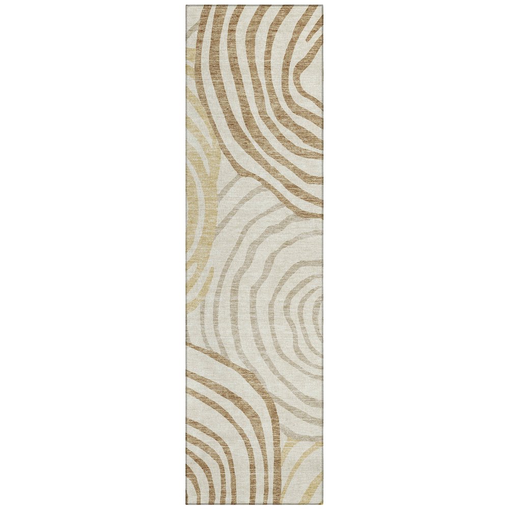 Chantille ACN765 Gold 2'3" x 7'6" Rug. Picture 1