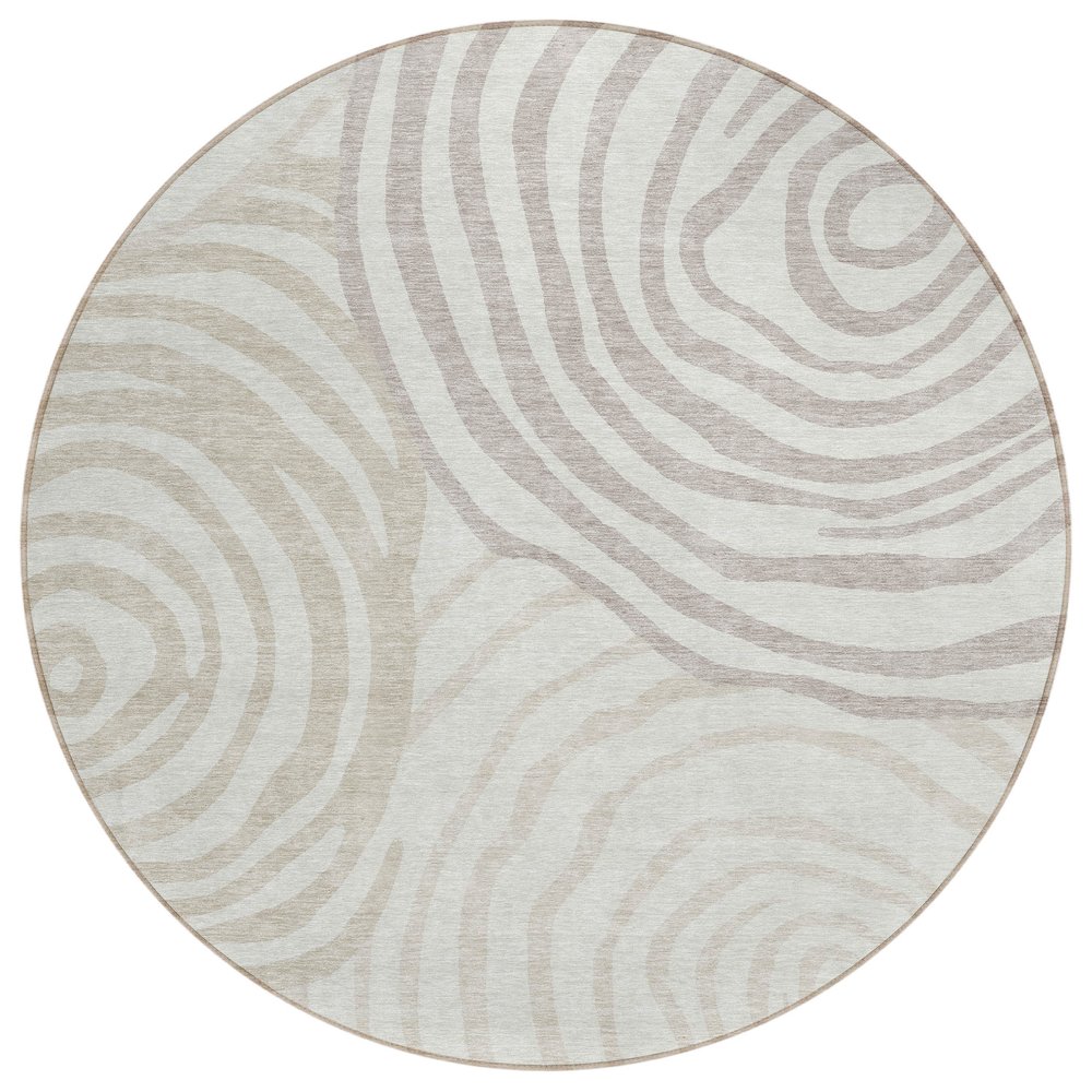 Chantille ACN765 Ivory 8' x 8' Rug. Picture 1