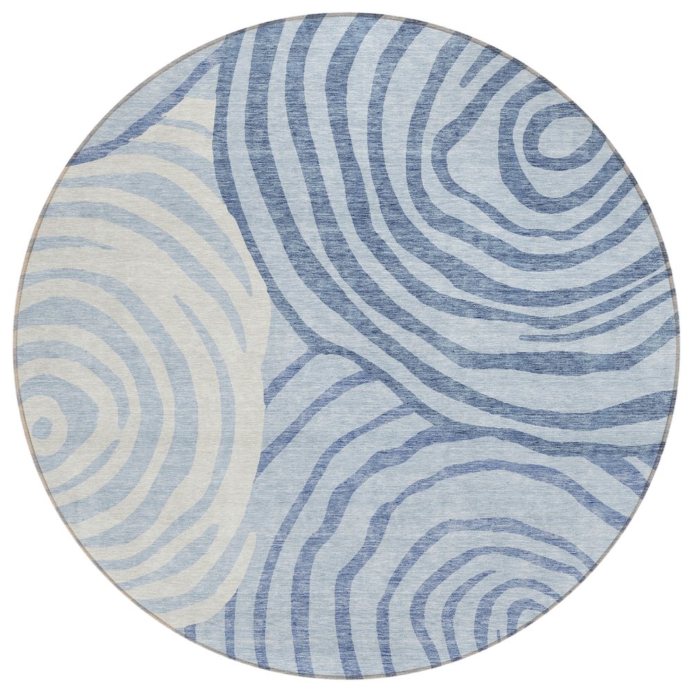 Chantille ACN765 Blue 8' x 8' Rug. Picture 1