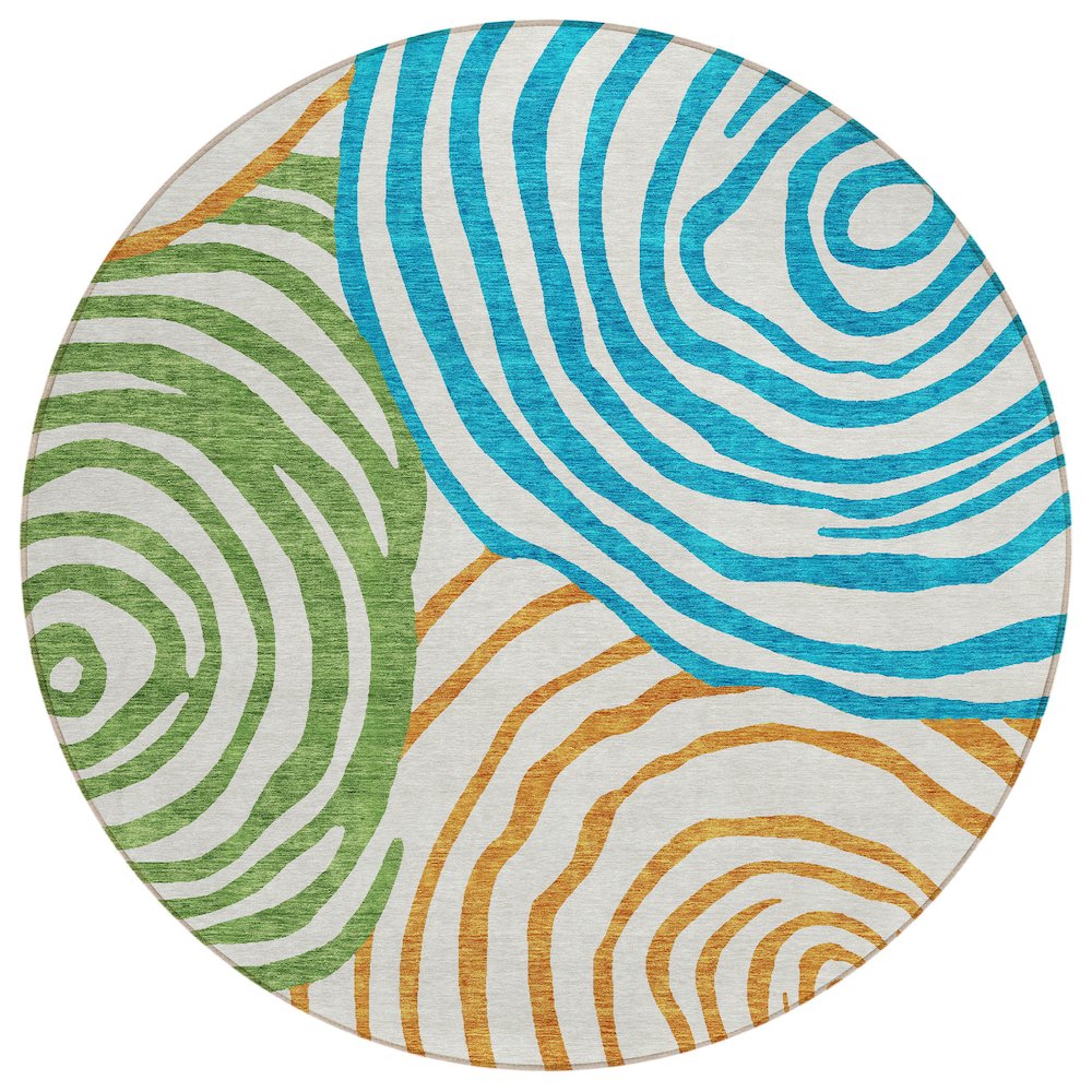 Chantille ACN765 Ivory 8' x 8' Rug. Picture 1