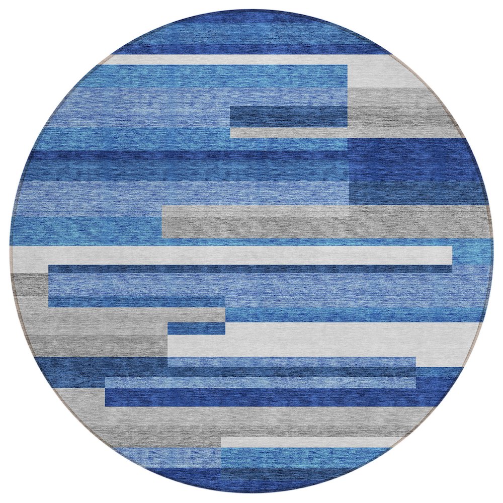 Chantille ACN766 Blue 8' x 8' Rug. Picture 1